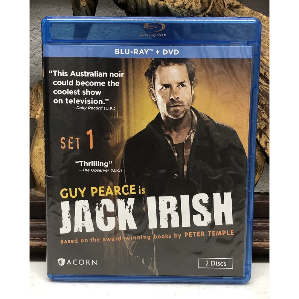Jack Irish: Season 1 (Blu-ray/DVD, 2013, 2-Disc Set)